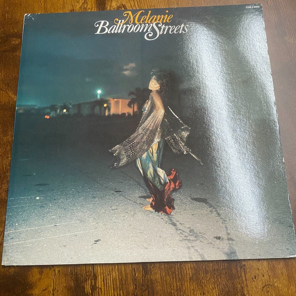 Melanie Ballroom Streets TOM-9003 12" Album Vinyl LP Record Vintage 1989